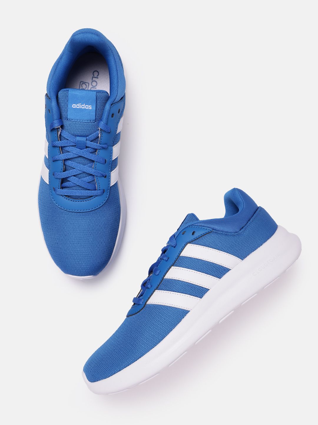 ADIDAS Men Woven Design Lite Racer 4.0 Running Shoes