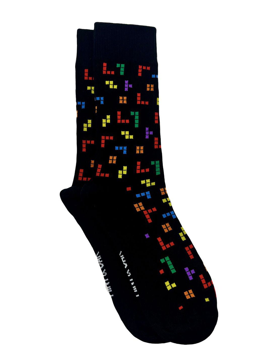 Mint & Oak Men Patterned Above Ankle-Length Socks