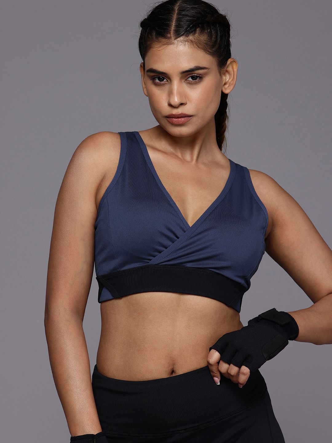 ASICS Full Coverage Lightly Padded Quick Dry & Moisture Wicking Training Bra 2032C952.403