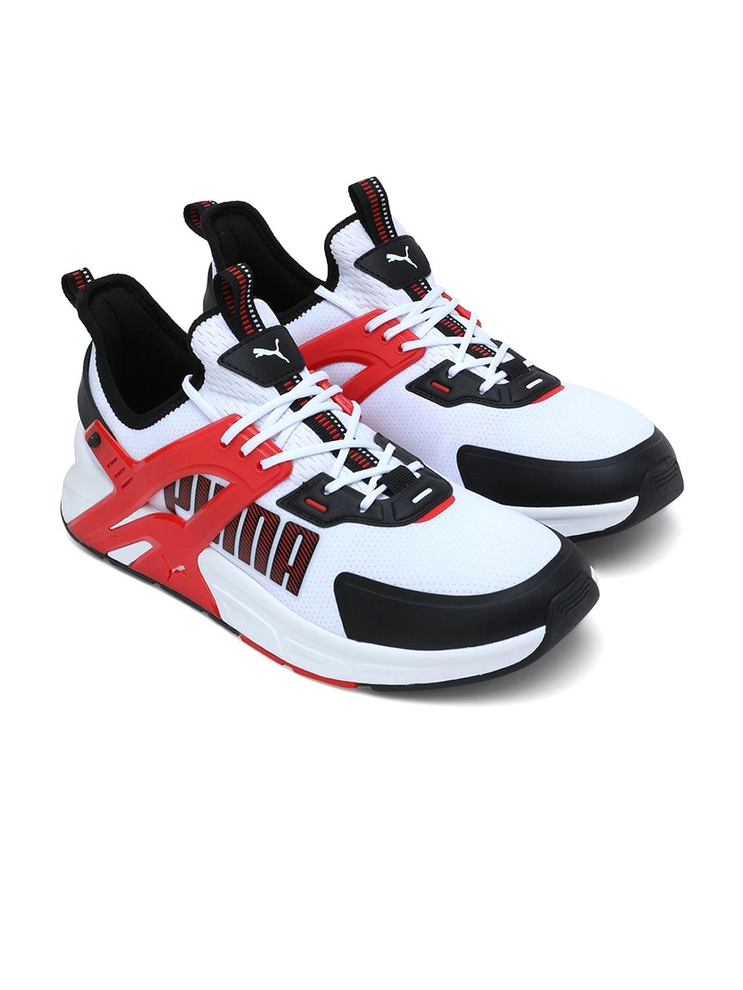 Puma Pacer+ Lace-Ups Round Toe Unlined Leather Sneakers