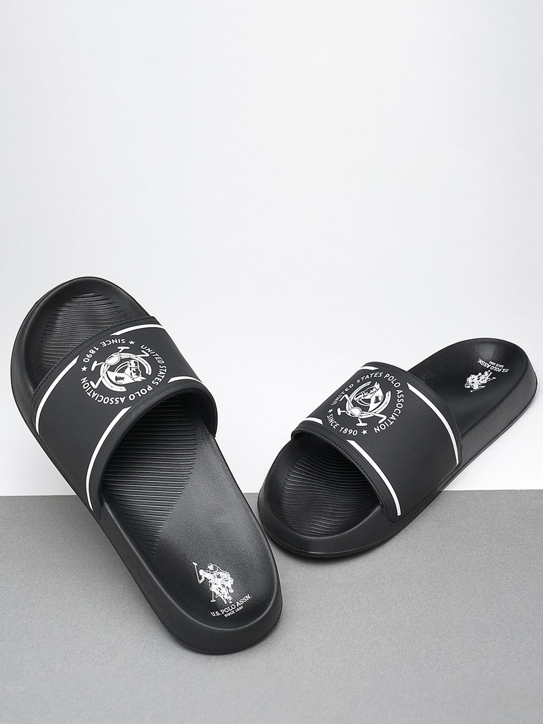 Zane 5.0 Printed Sliders U.S. Polo Assn. Zane 5.0 Men Printed Sliders
