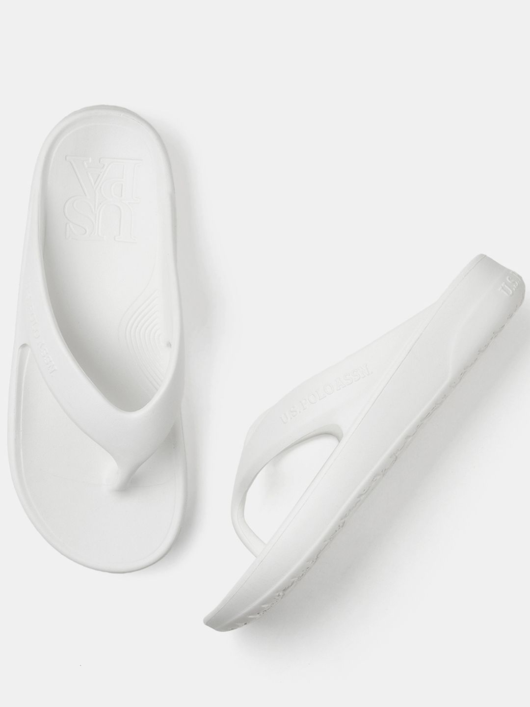 U.S. Polo Assn. Men Axel 2.0 Rubber Thong Flip Flop