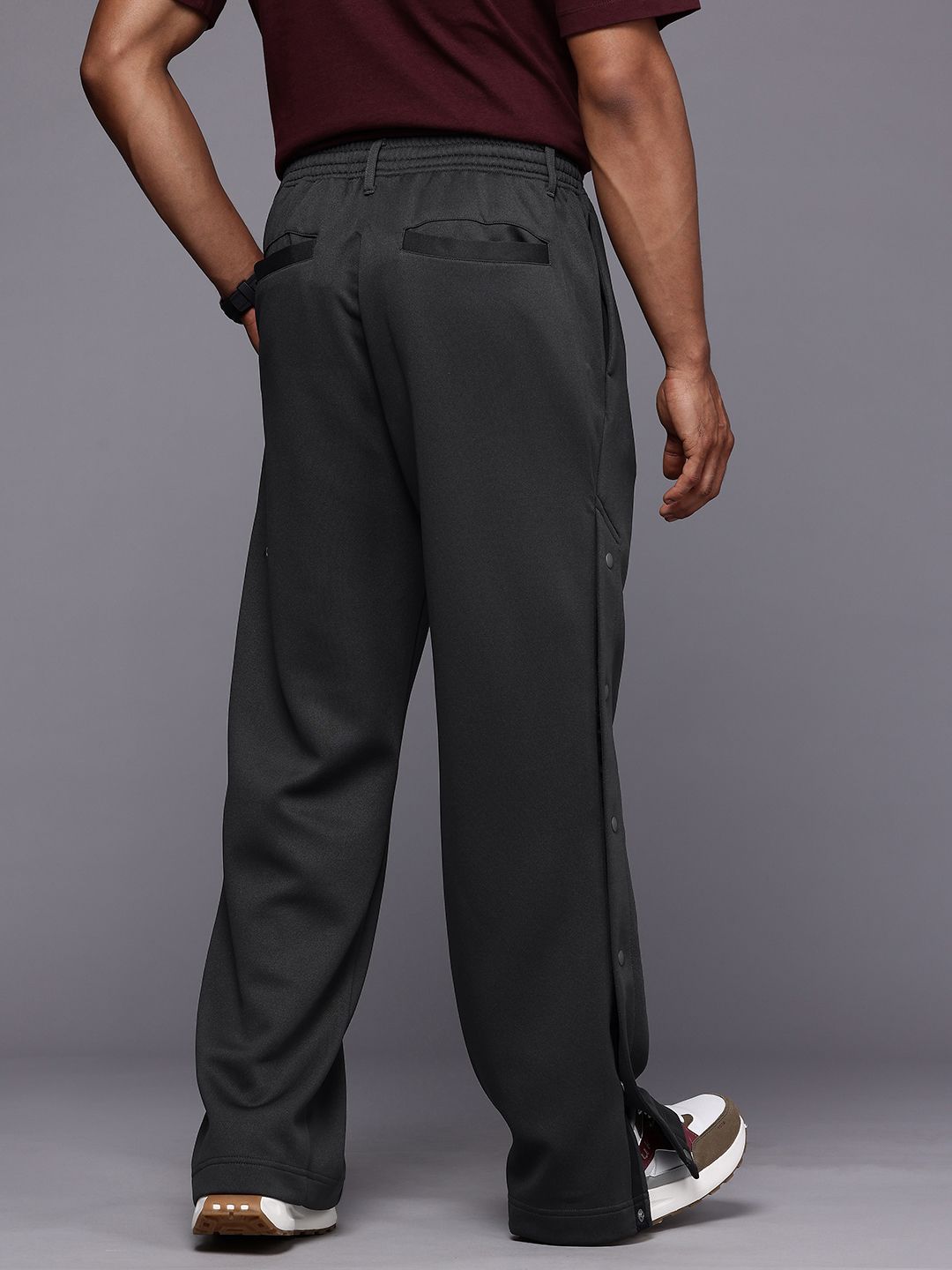 Buy ASICS Unisex Side Snap Button Outdoor Track Pants - Track