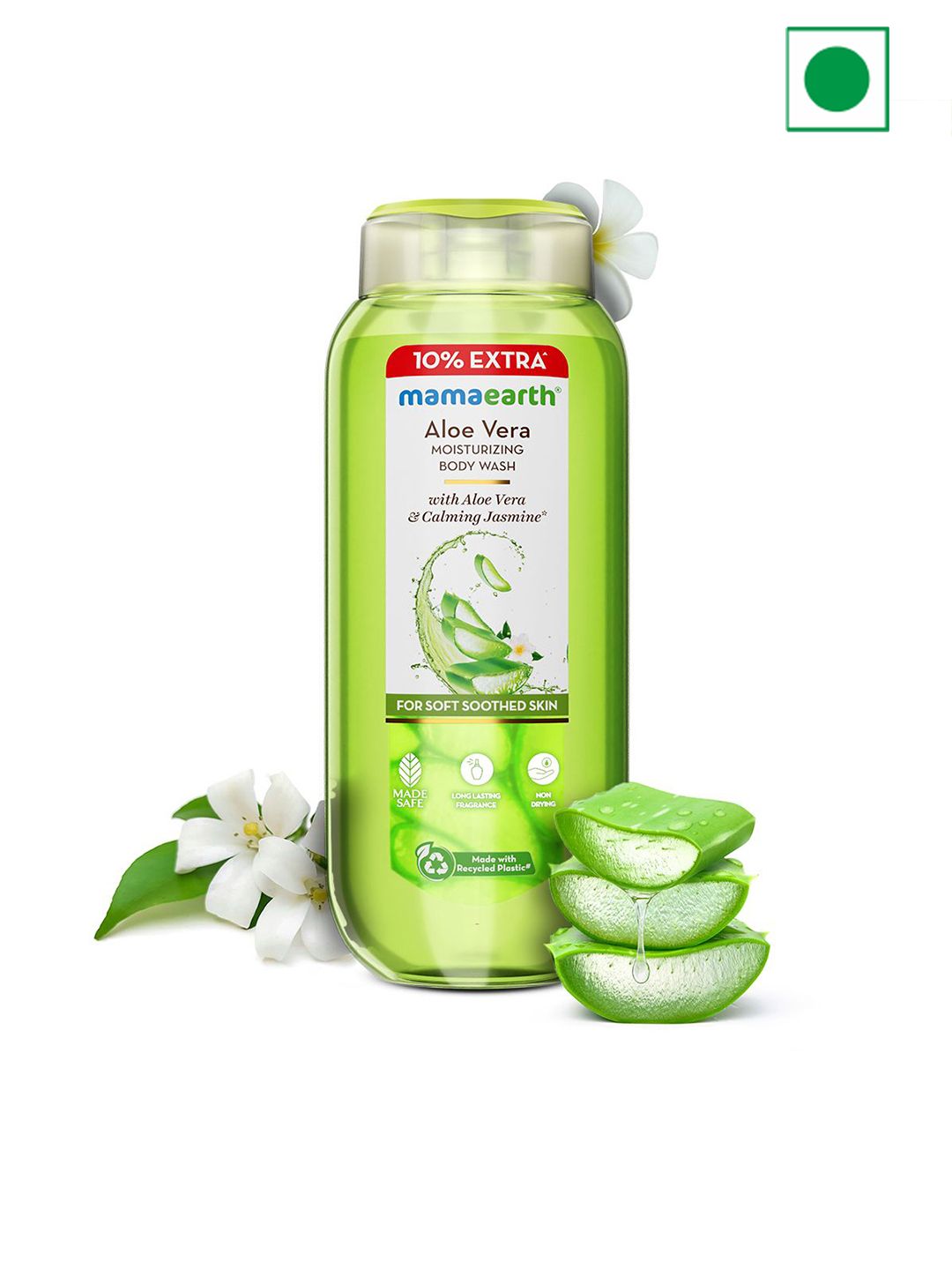 Mamaearth Aloe Vera Moisturizing Body Wash with Calming Jasmine - 275 ml