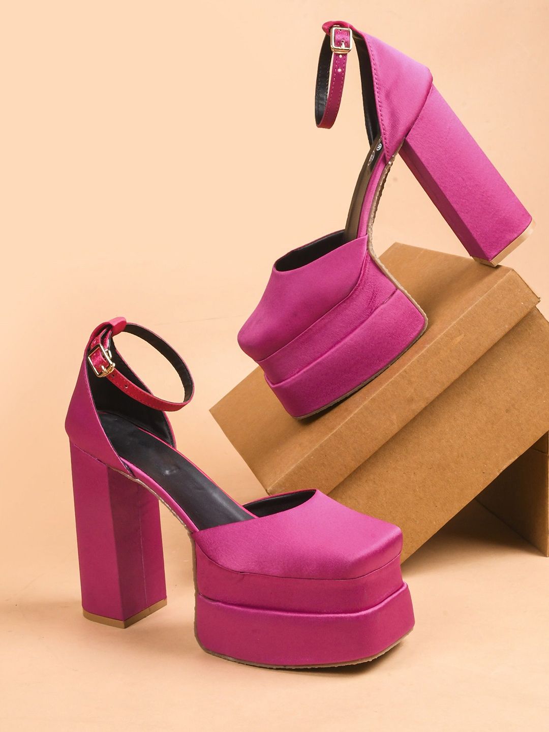 Try Me Party Block Heel Sandal