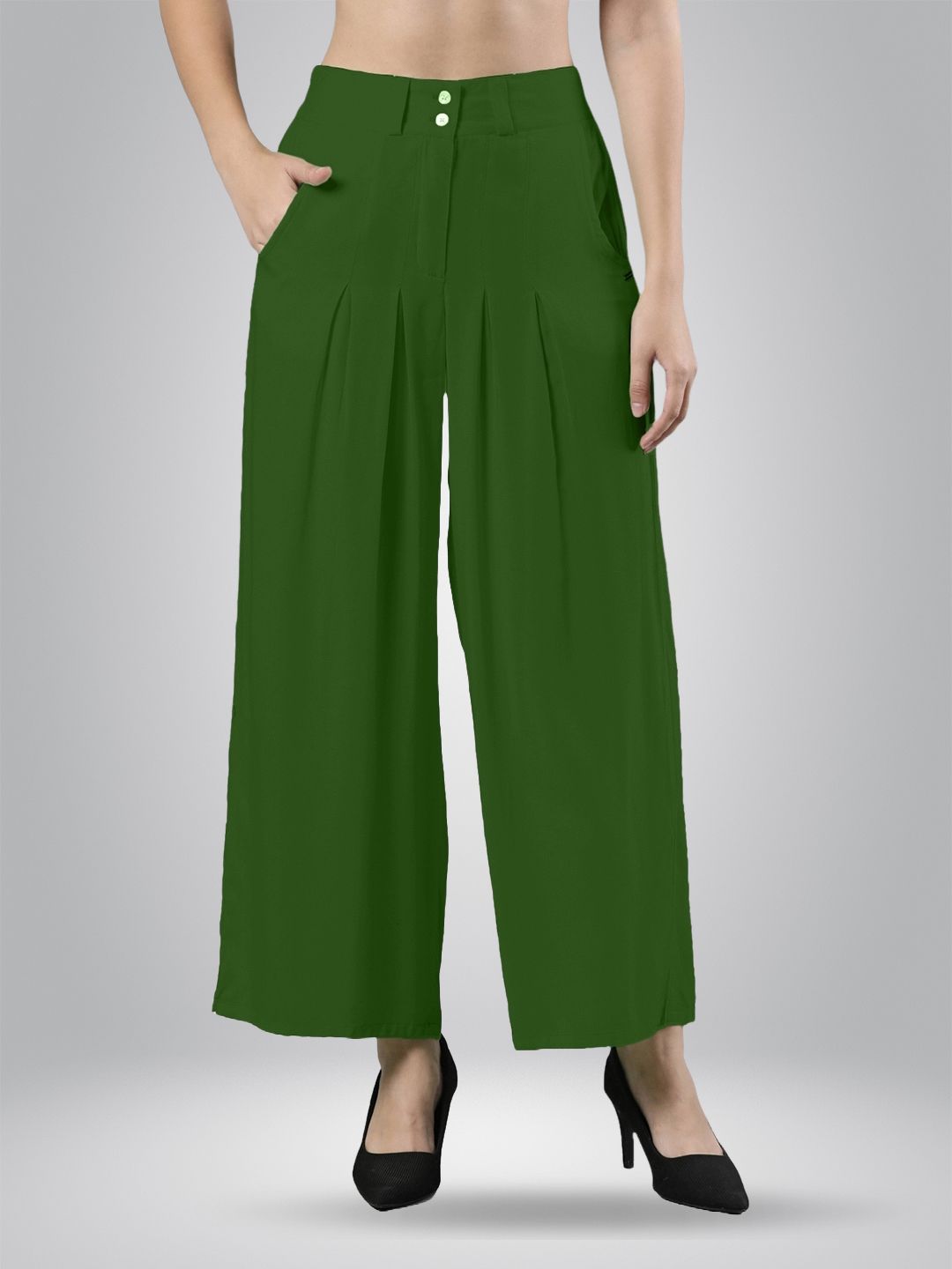 Femmora Women Flared Palazzos