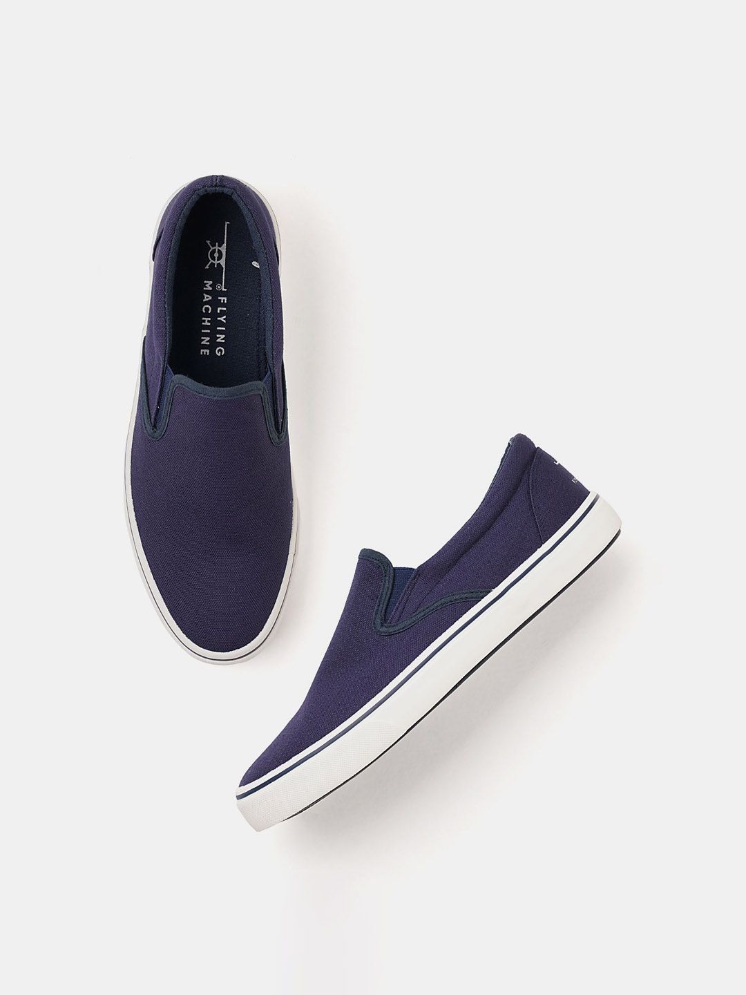 Flying Machine Men Slip-On Sneakers