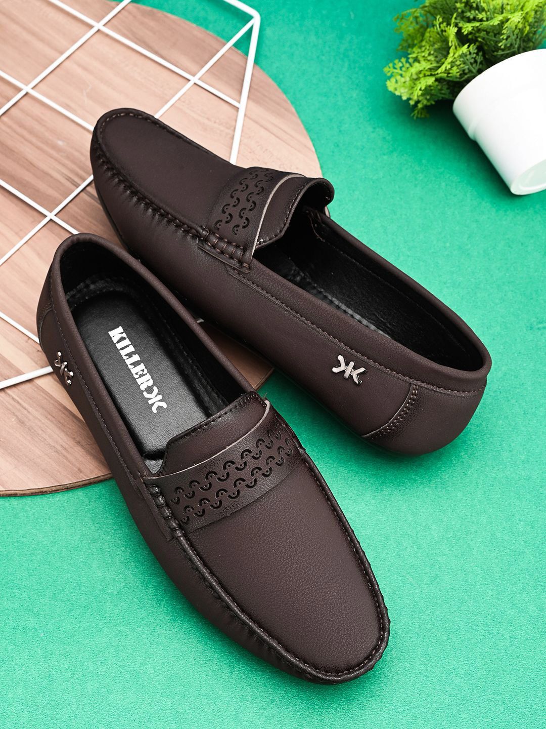 Killer Men Faux Leather Formal Loafers