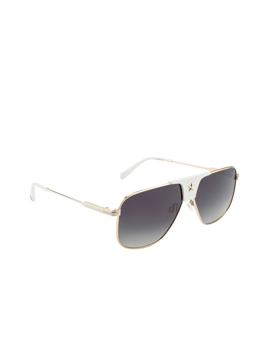 OPIUM Unisex Aviator Sunglasses with Polarised and UV Protected Lens