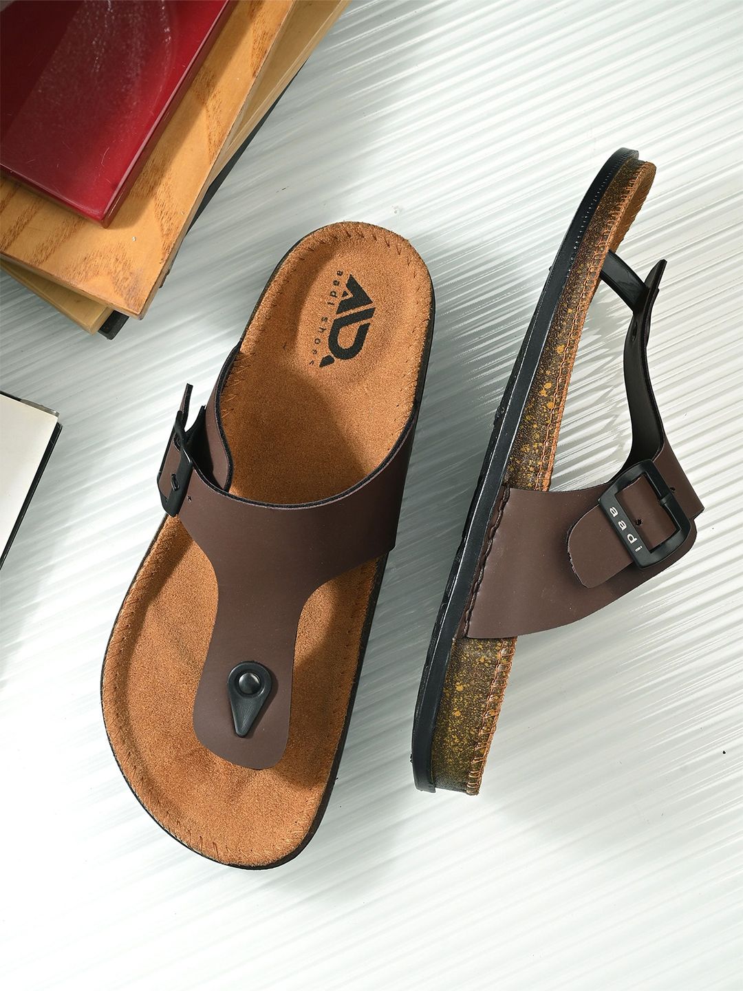 aadi Men Comfortable Thong Flip-Flops
