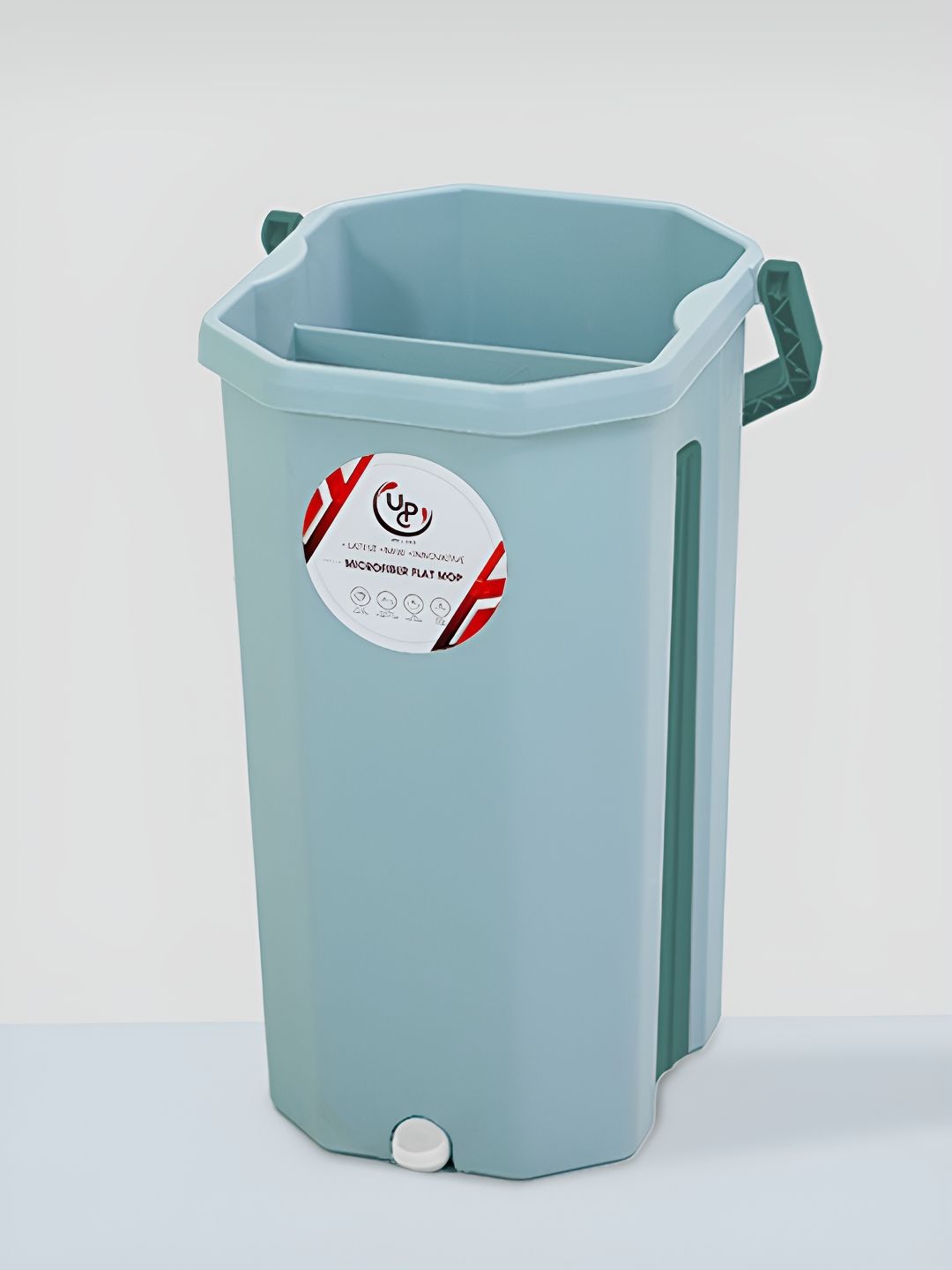 UPC Green & Grey Bathroom Cleaning Bucket