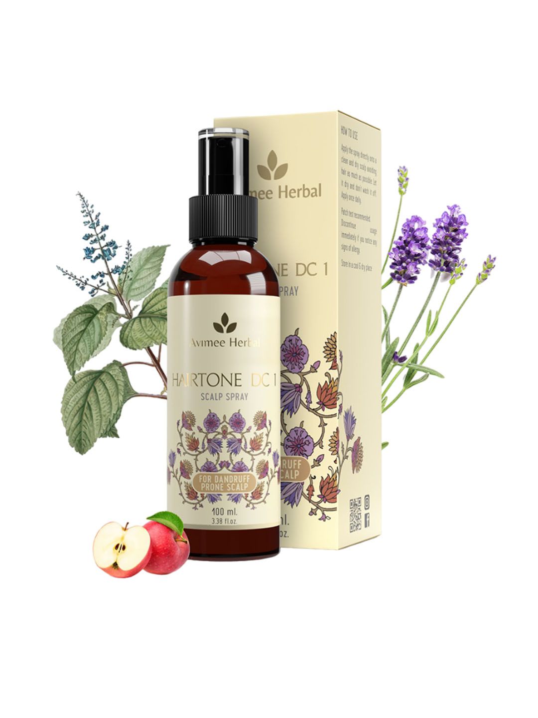 Avimee Herbal Hairtone DC1 Scalp Spray With Neem Extract-100ml