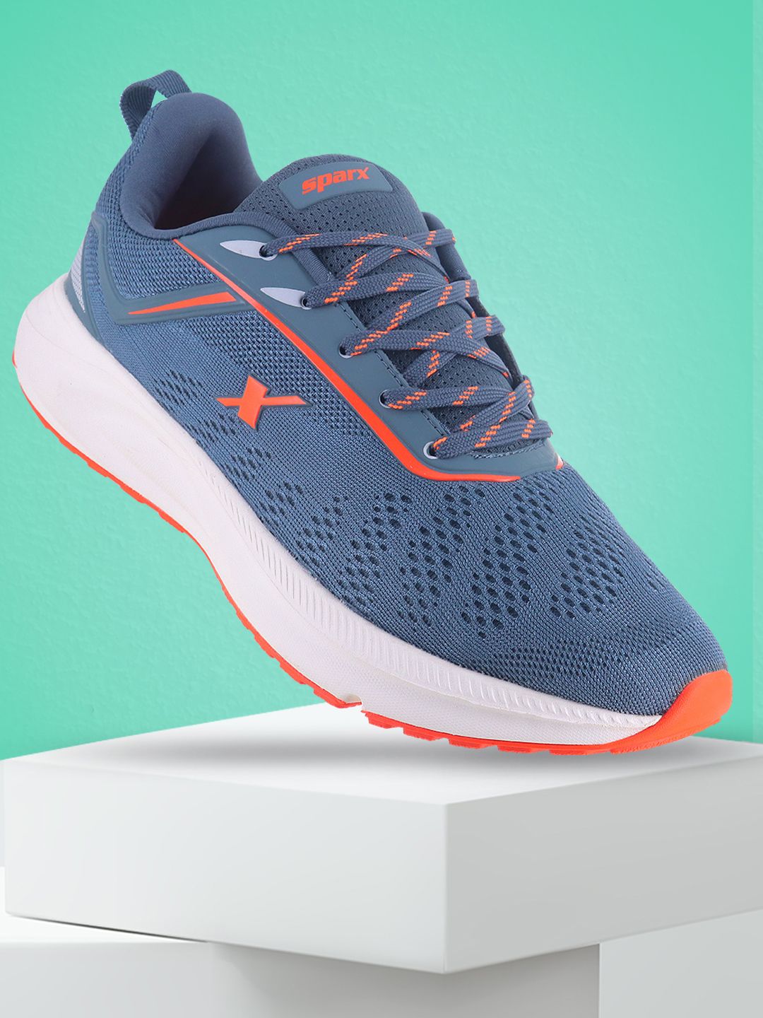 Sparx Men Mesh Lace-Up Sports Shoes
