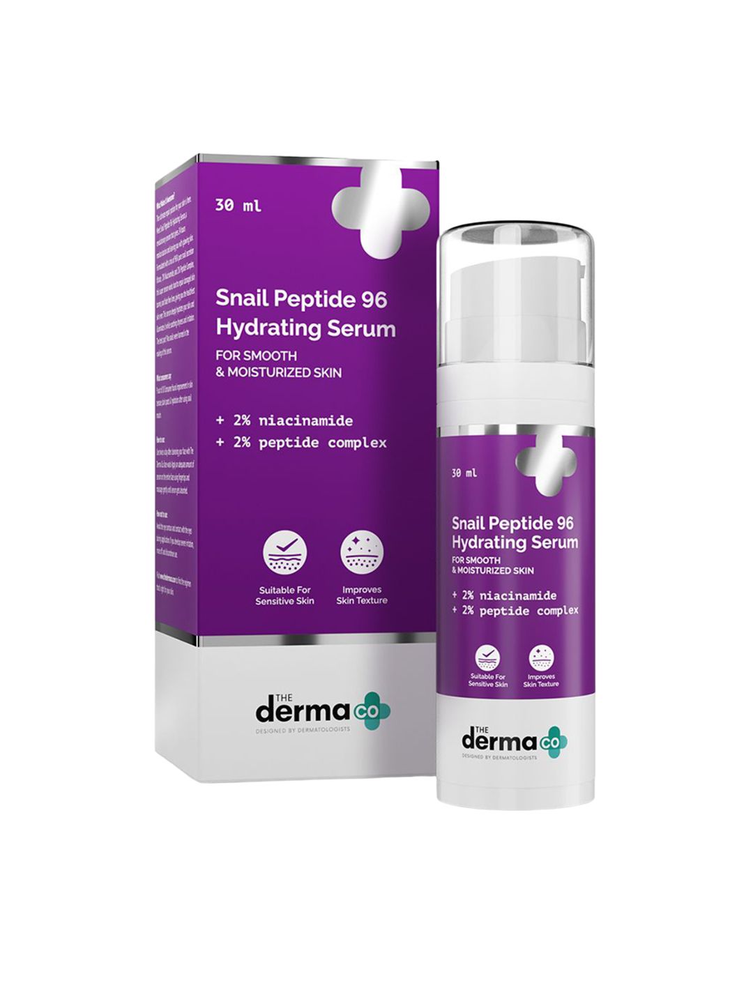 The Derma co. Snail Peptide 96 Hydrating Serum With Niacinamide - 30ml