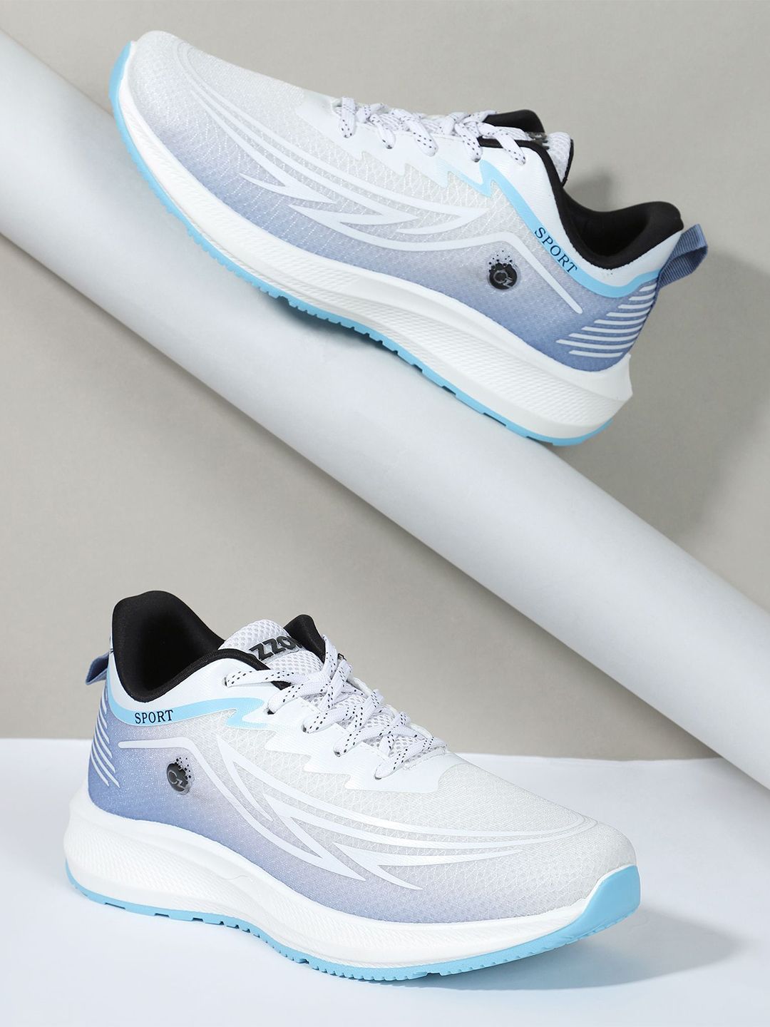 OZZOH Men Mesh Running Non-Marking Shoes