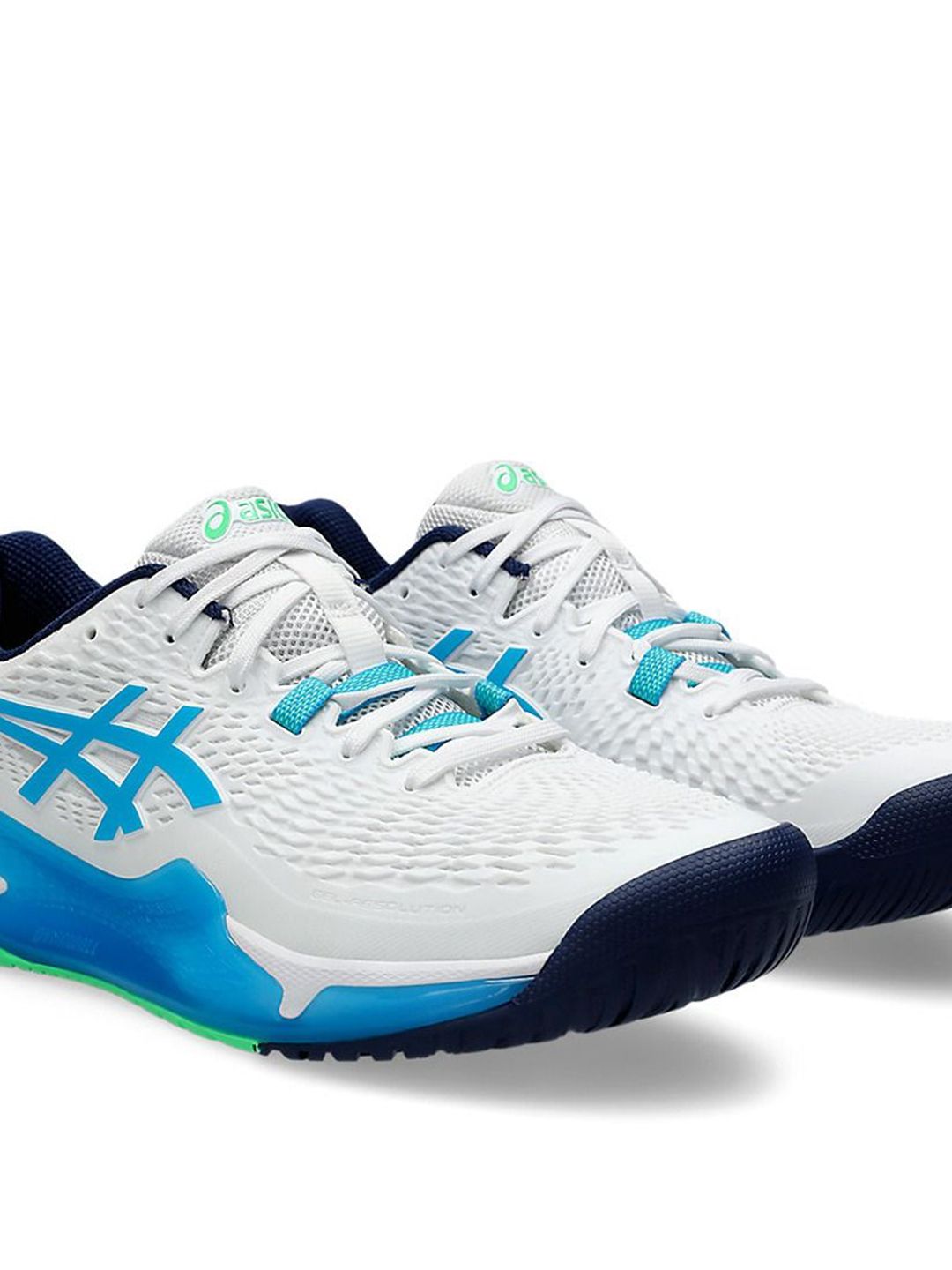 Buy ASICS GEL-RESOLUTION 9 Men Textured Tennis Sports Shoes