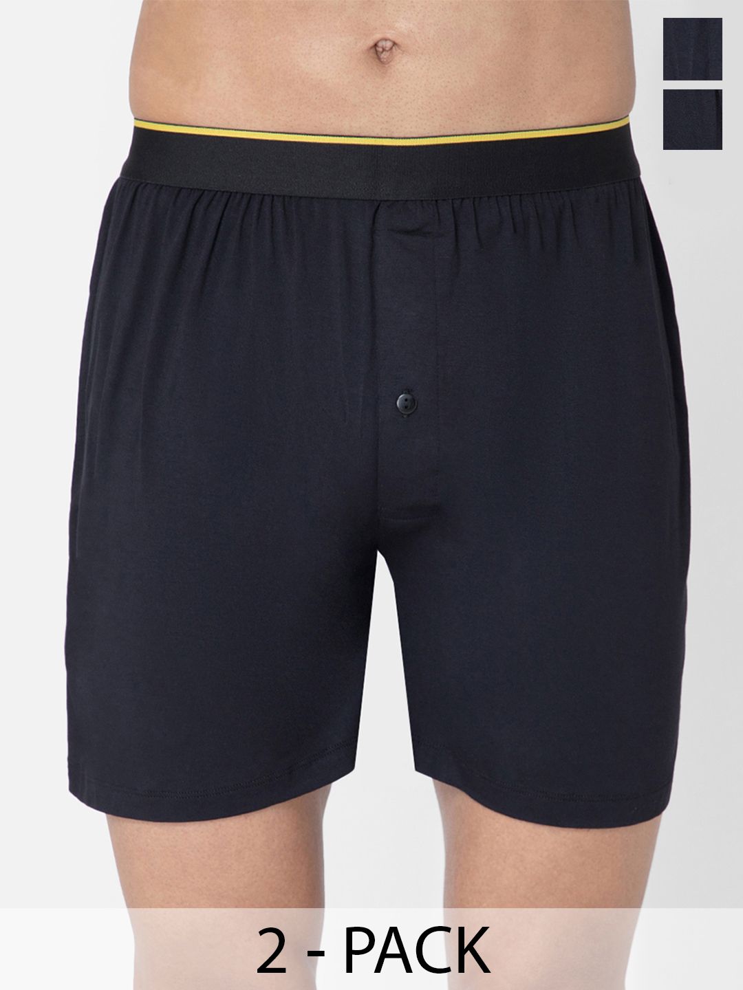 bummer Pack Of 2 Mid Rise Boxers BONXNX02L