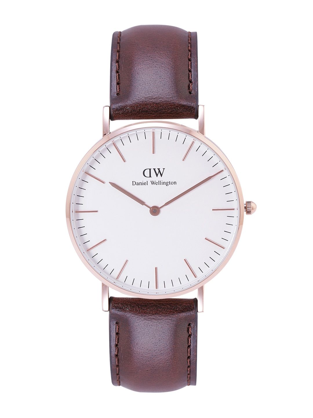 Daniel Wellington Daniel Wellington Unisex Dial & Leather Straps Analogue Watch-DW00100039K