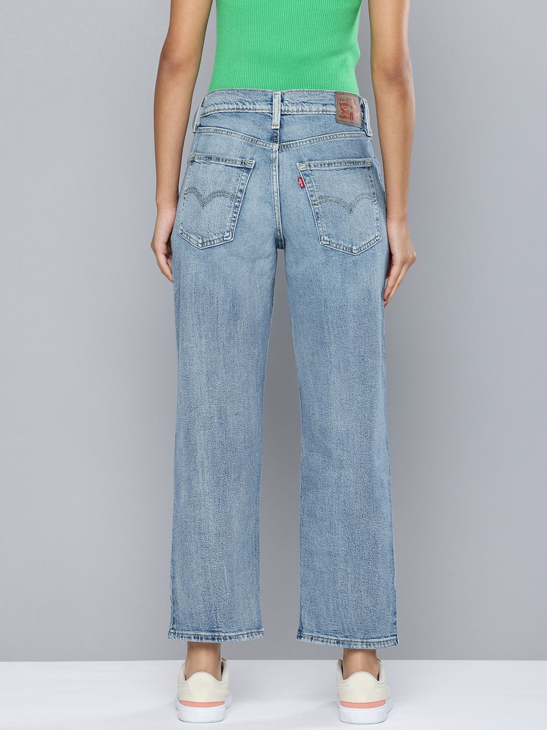 's 94 Blue Baggy Fit Mid Rise Jeans