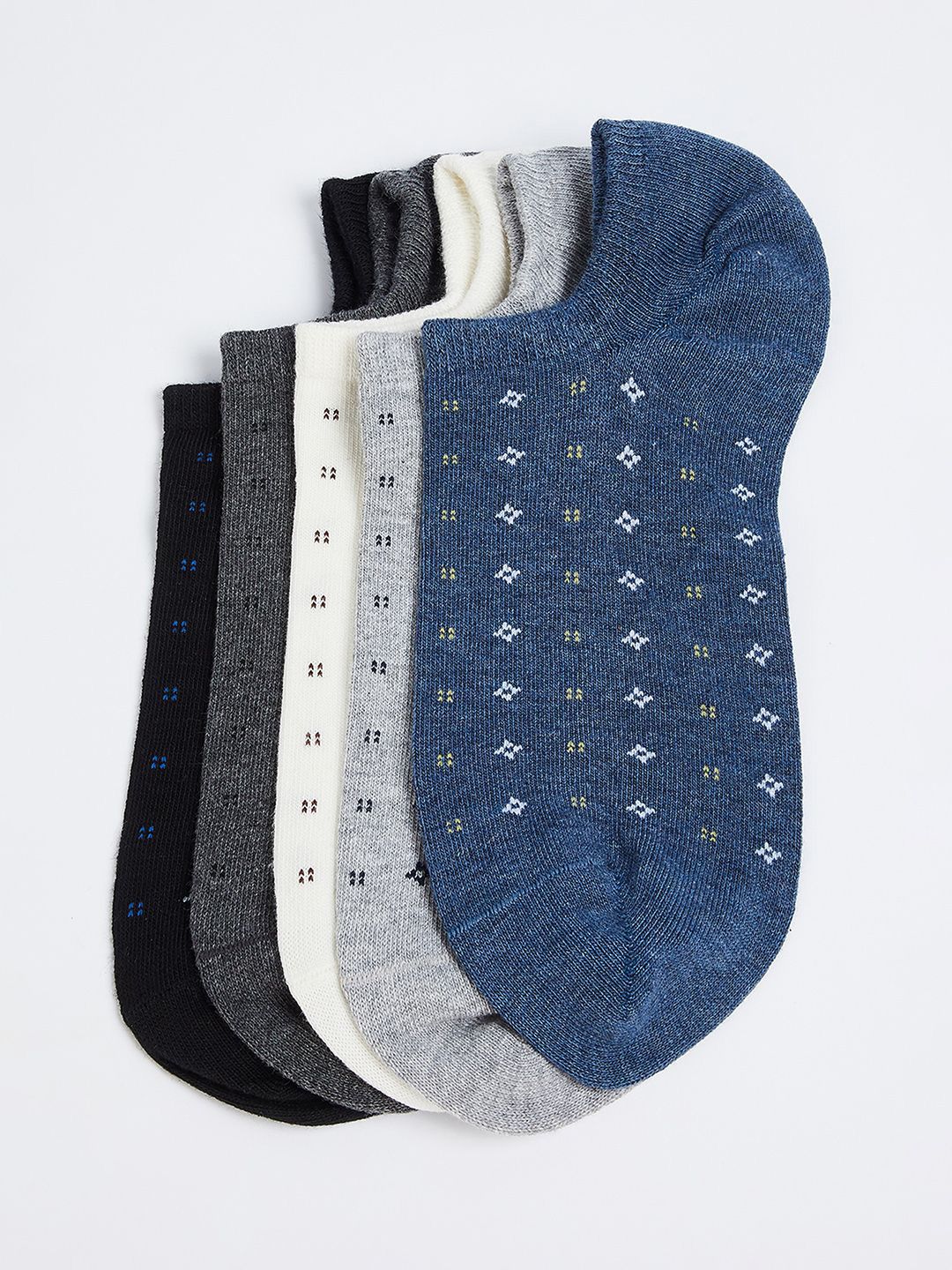 max Pack of 5 Shoe Line Socks