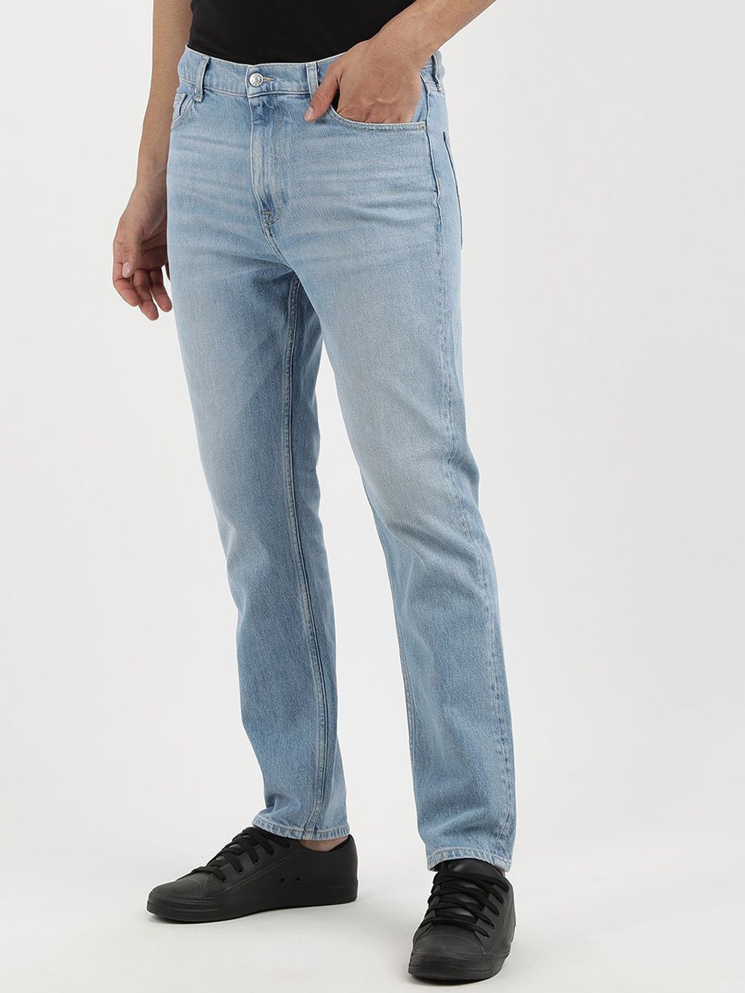 Tapered Fit Light Fade Jeans