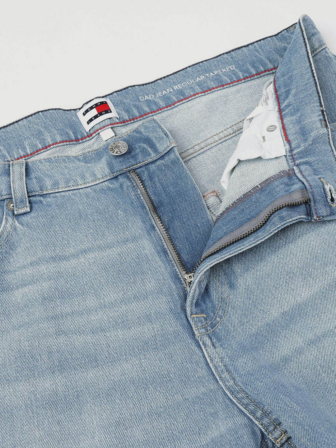 Tapered Fit Light Fade Jeans