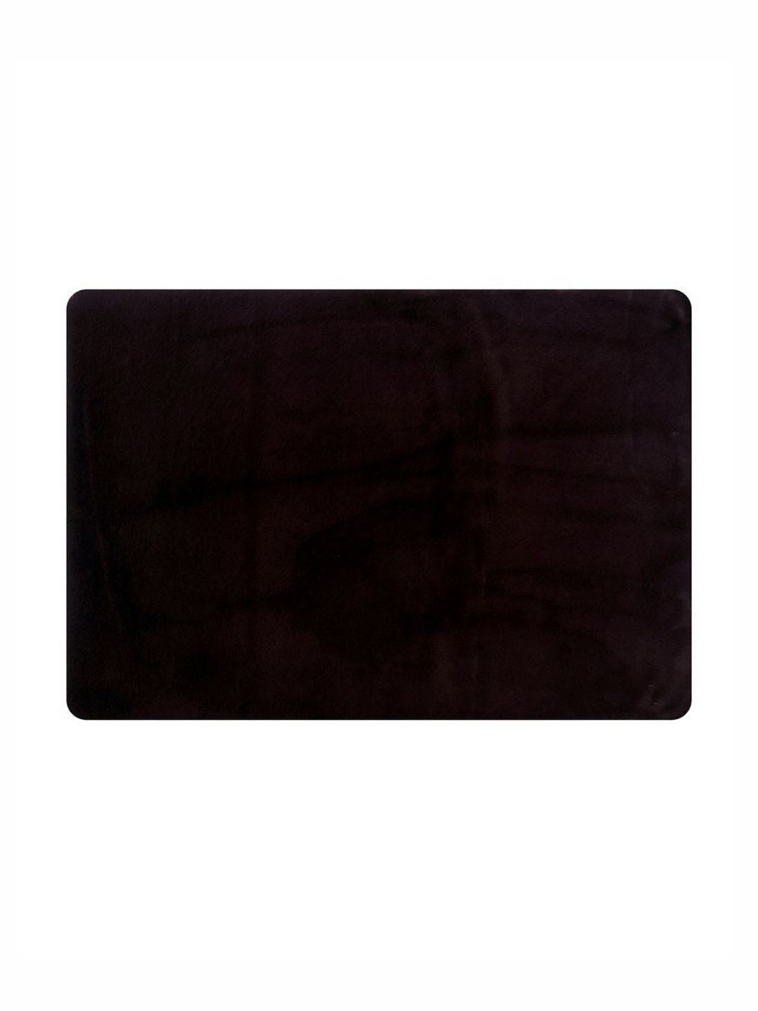 Pano Cashmere Fur Brown 1300 GSM Microfiber Tufted Rectangular Anti Skid Bath Rug
