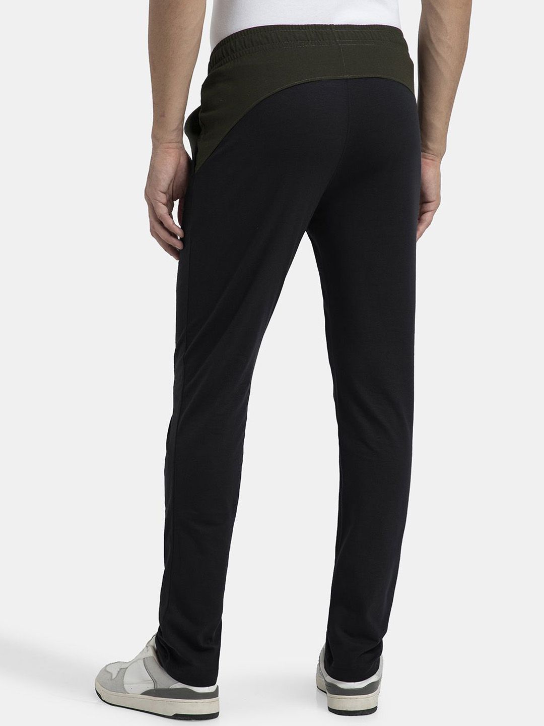 Buy Jockey Combed Cotton Rich Slim Fit Trackpant with Zipper Media