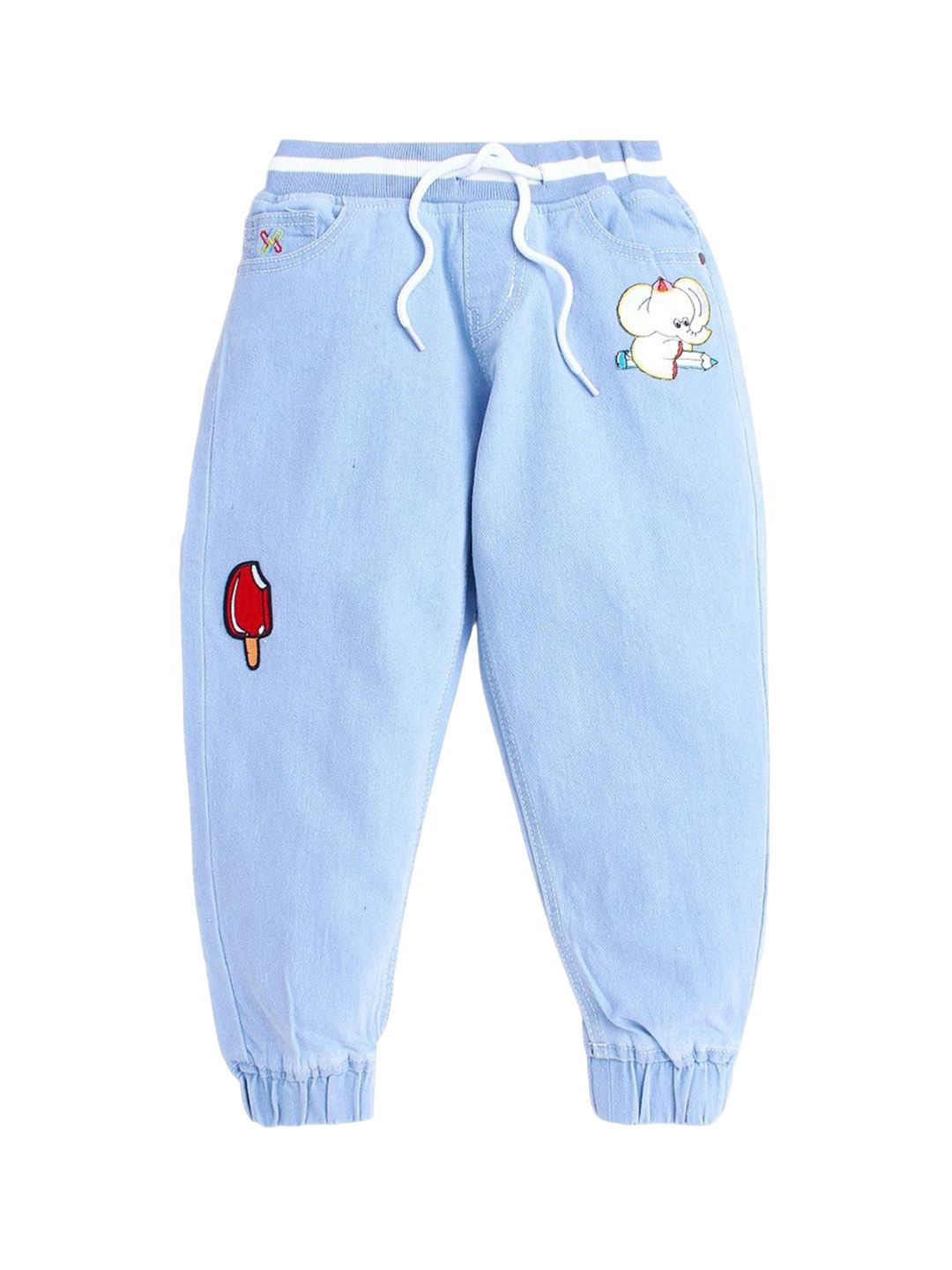 Knit N Knot Boys Slash Knee Regular Fit Mid-Rise Stretchable Jeans