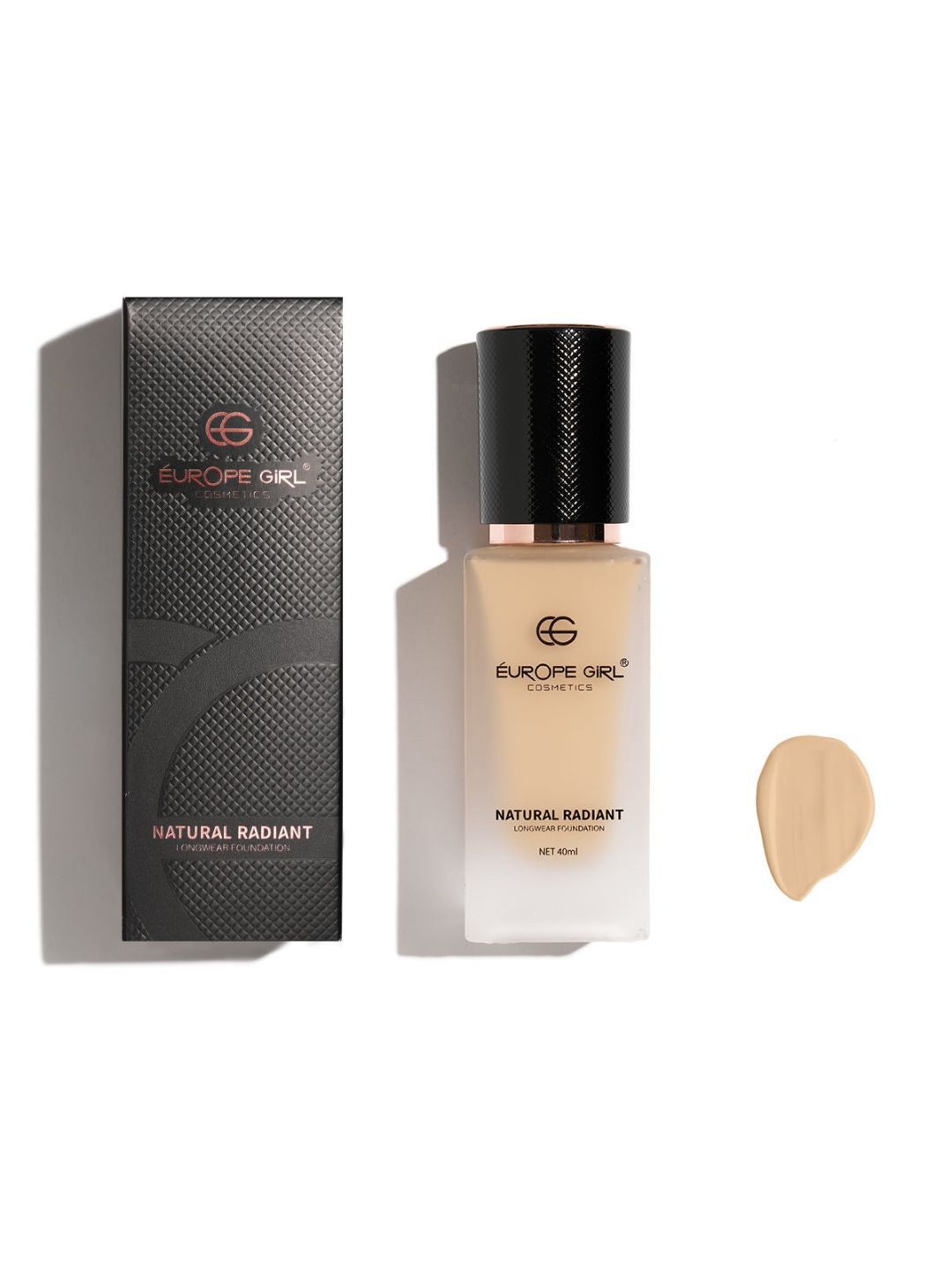EUROPE GIRL Natural Radiant Longwear Foundation - 40ml - Beige M1