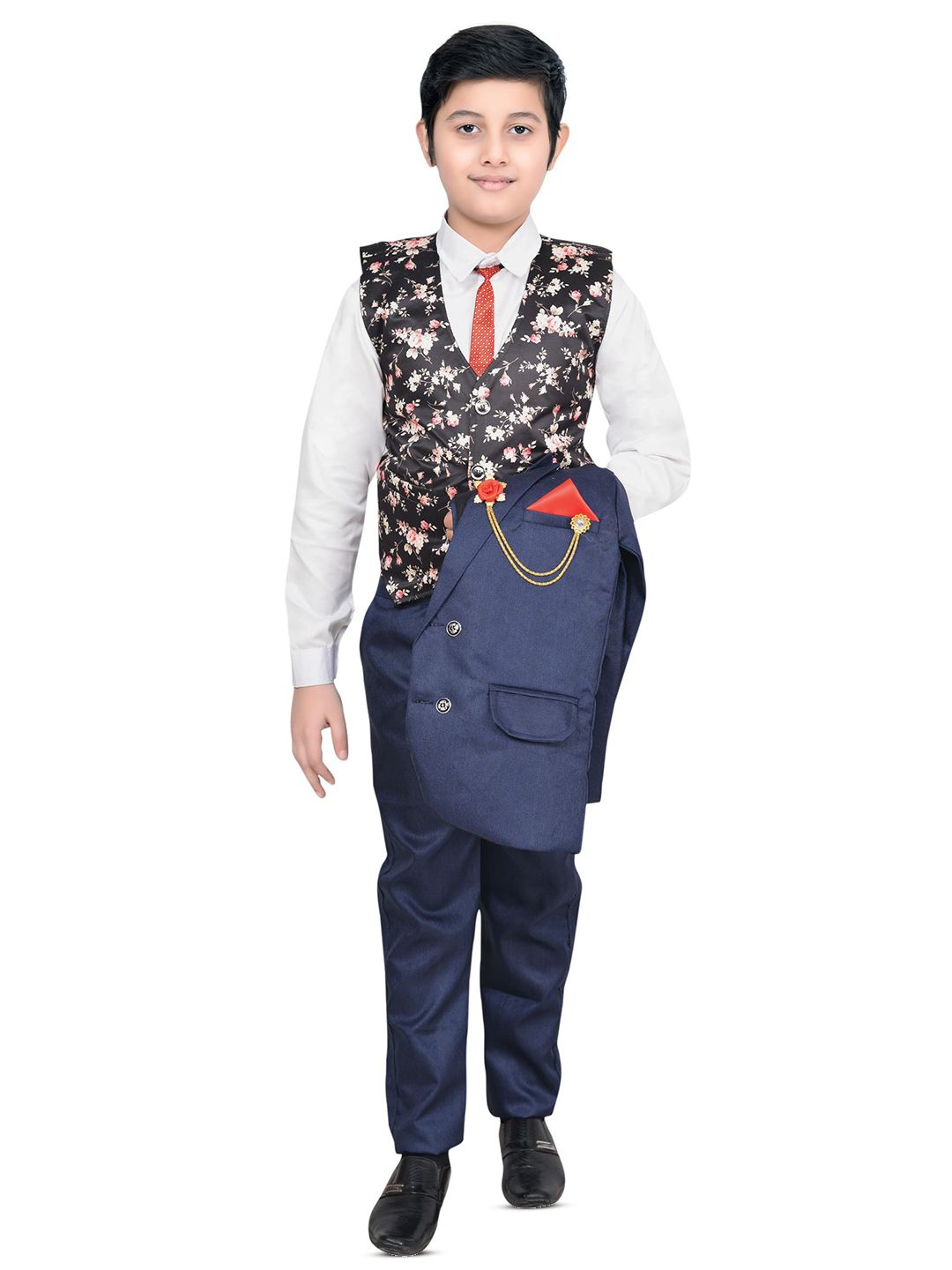 BAESD Boys 4-Piece Party Suits