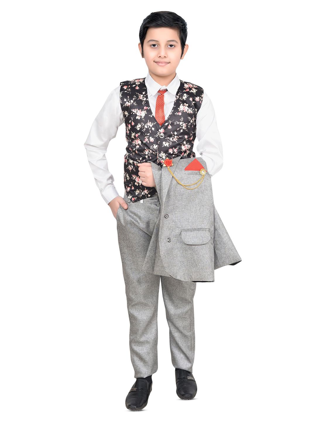 BAESD Single-Breasted 4-Piece Suits