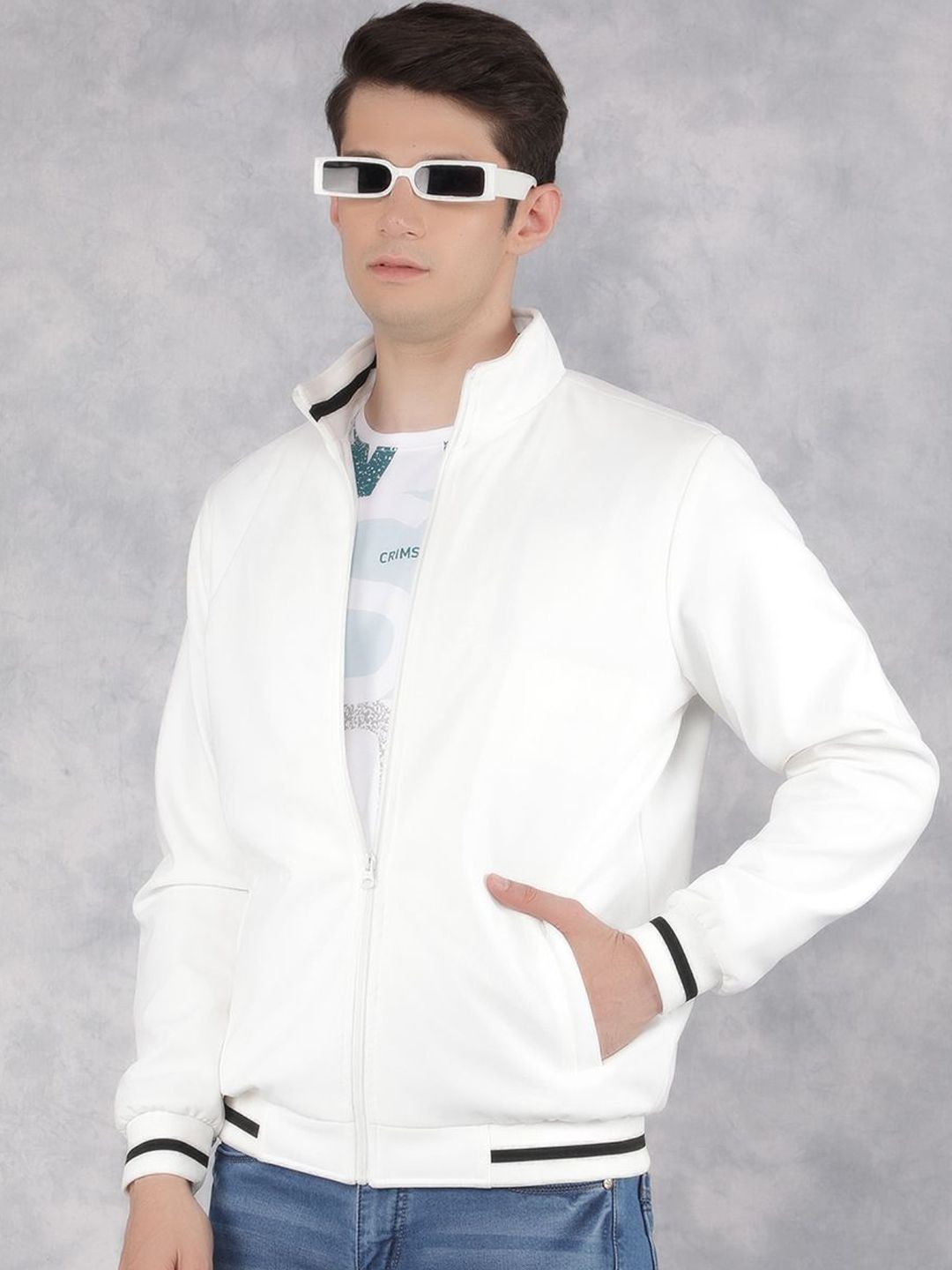 Crimsoune Club Men Lightweight Bomber Jacket