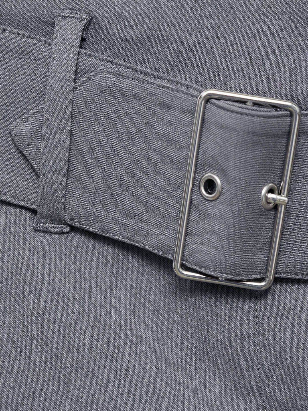 Cut-Out Shorts with Belt