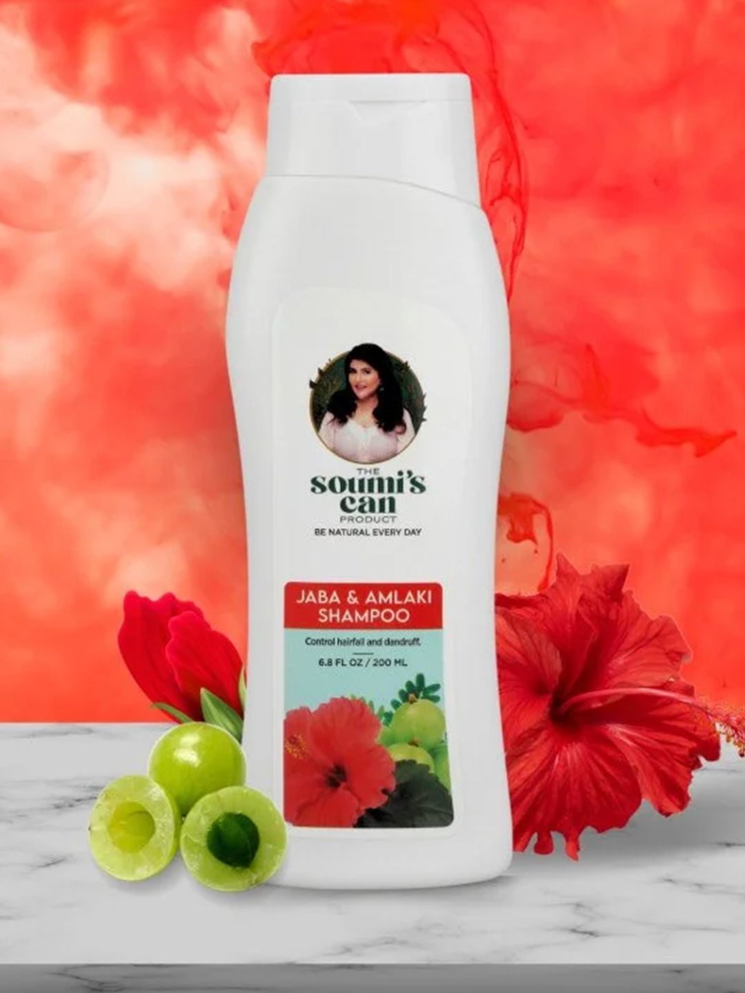THE SOUMI'S CAN PRODUCT Set of 2 Jaba & Amlaki Shampoo - 200ml Each