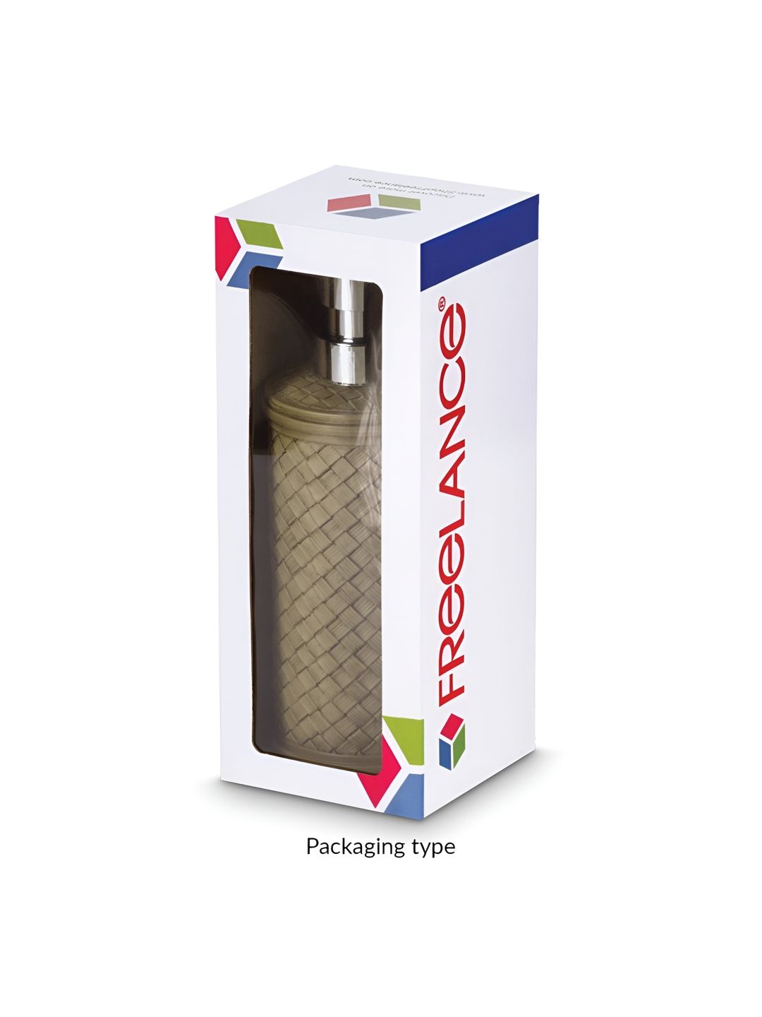 Freelance Soho Taupe Textured Soap Dispenser