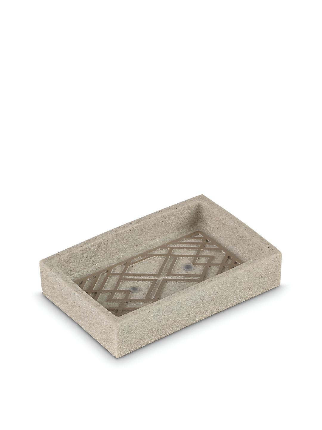Freelance Soho Cream Textured Matte Soap Dish