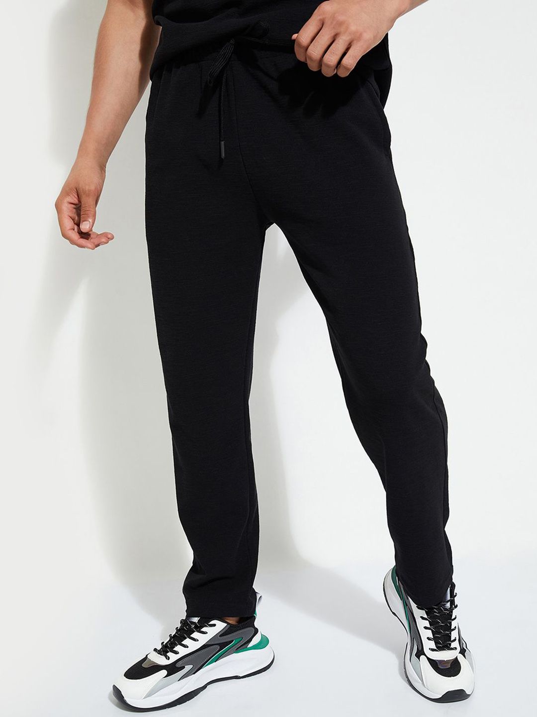 ark.com【TFW49】 WARM ATHLETE PANTS 黒M Buy max URB_N Men Waffle Knit Track Pants - Track Pants for Men