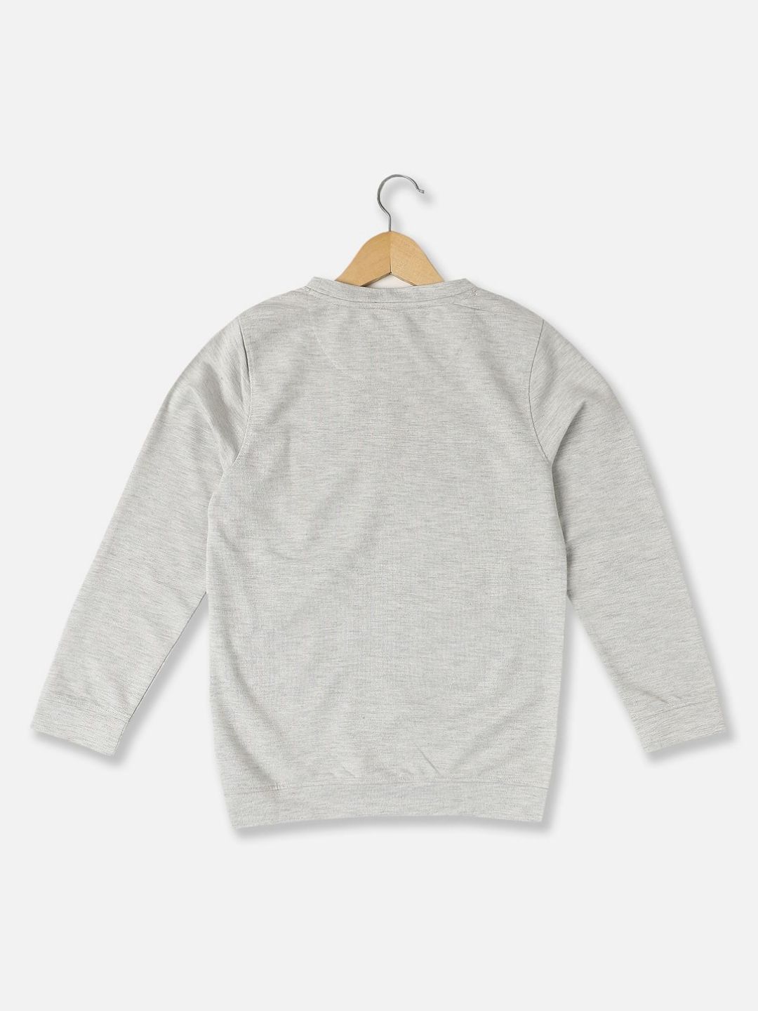 Allen Solly Junior Boys Solid Round Neck Cotton Tshirt