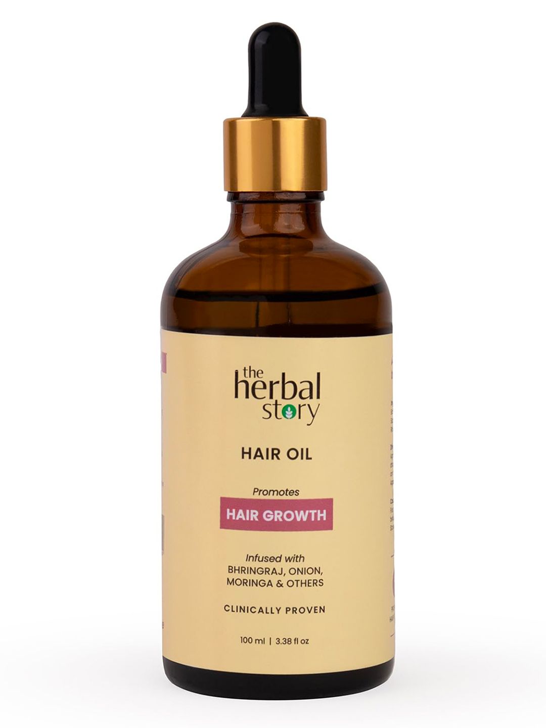 The Herbal Story Hair Oil For Longer & Thicker Hair- 100 ml