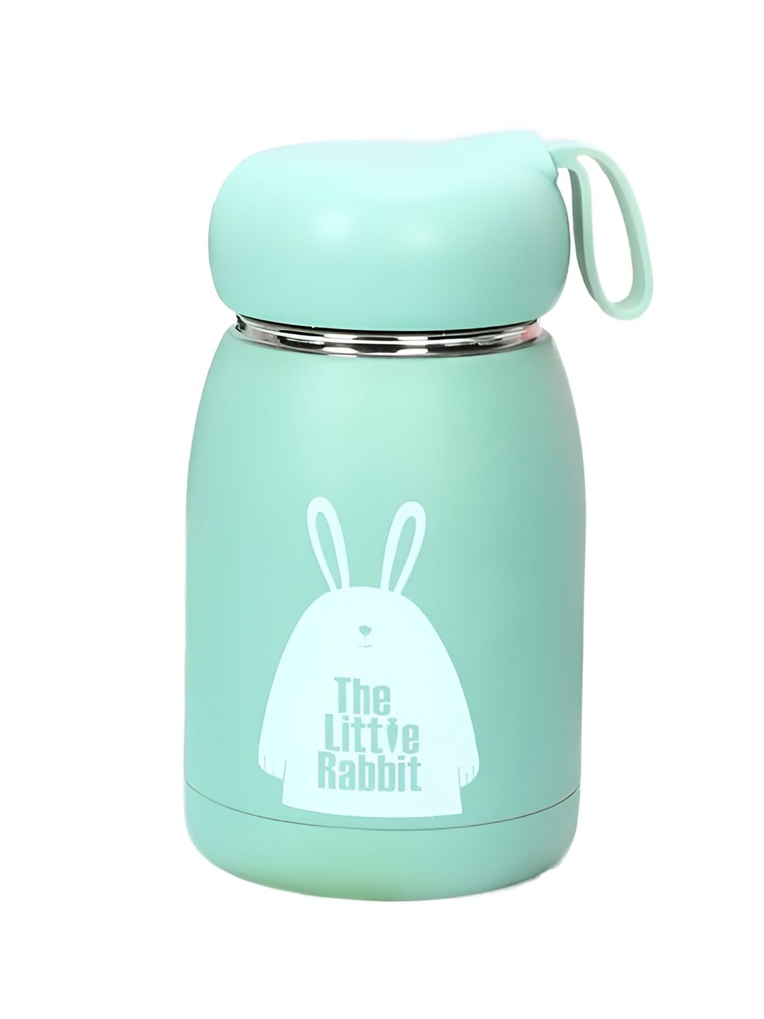 WELOUR Green & White Printed Glass Water Bottle 350 ml deal from myntra
