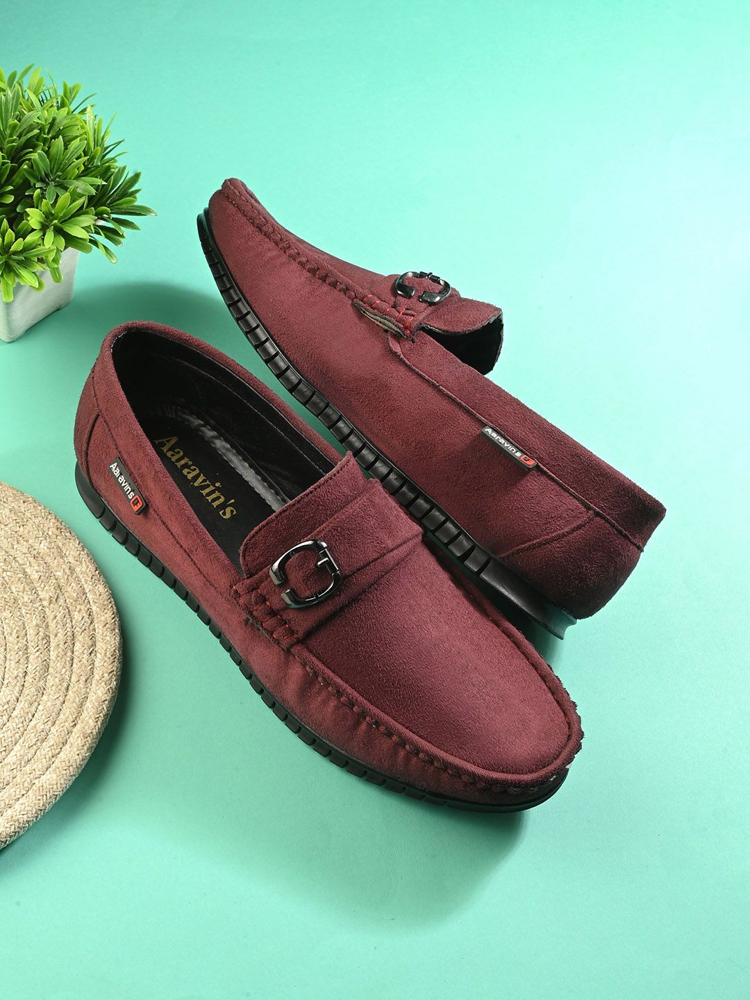 AARAVIN'S Men Suede Stylish Loafers