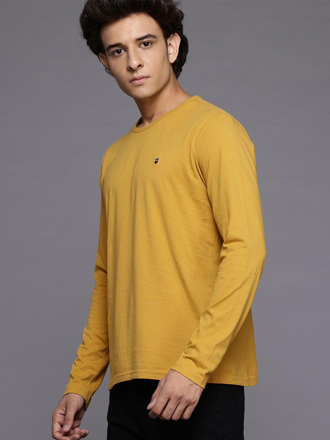【jent louis】 Layer Panel Longsleeve Tee Buy Louis Philippe Full Sleeves Pure Cotton T-shirt - Tshirts for
