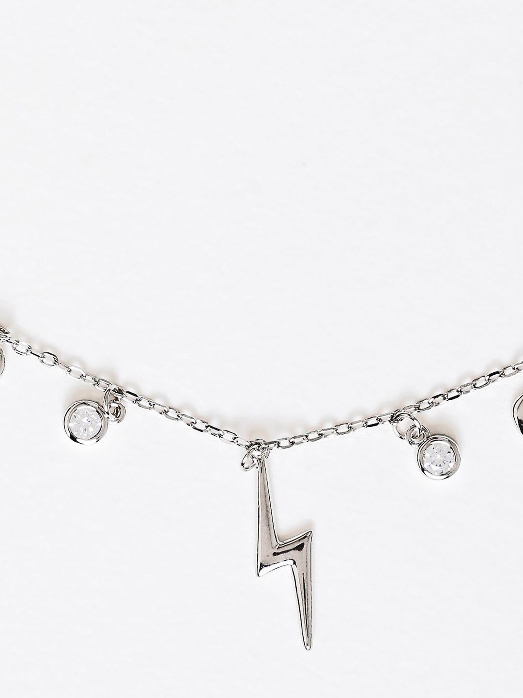 Lightning Bolt Charm | 925 Sterling Silver Pendant
