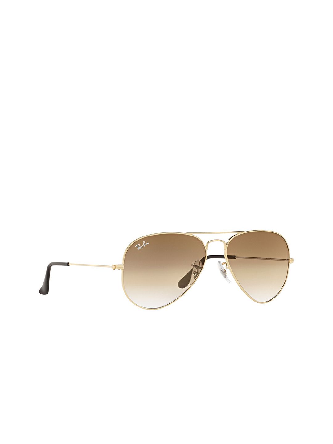 RAY-BAN Men Gradient Brown Lens Pilot Sunglasses - 0RB3025I001/5158