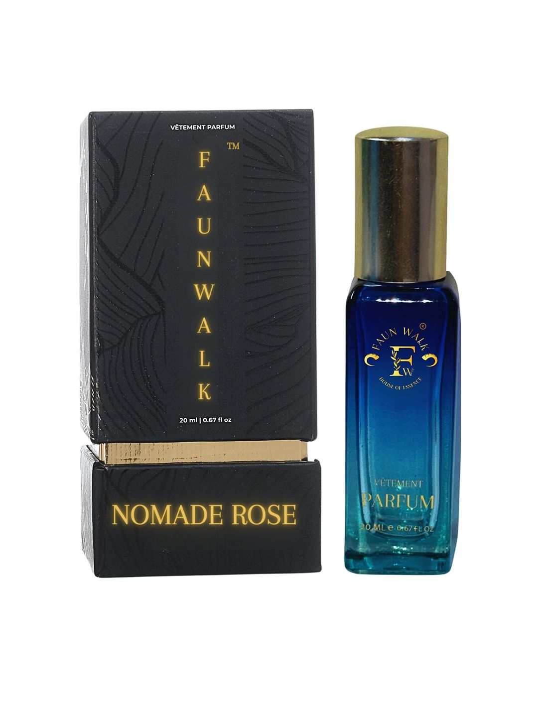 FAUN WALK Nomade Rose Long Lasting Rose Perfume- 20 ml