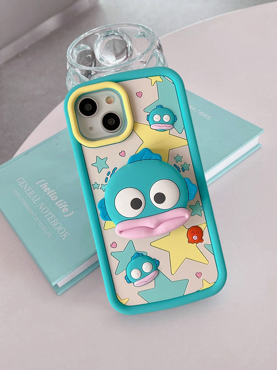 TREEMODA Cartoon Characters Printed iPhone 15 Pro Max Back Case Mobile Accessories