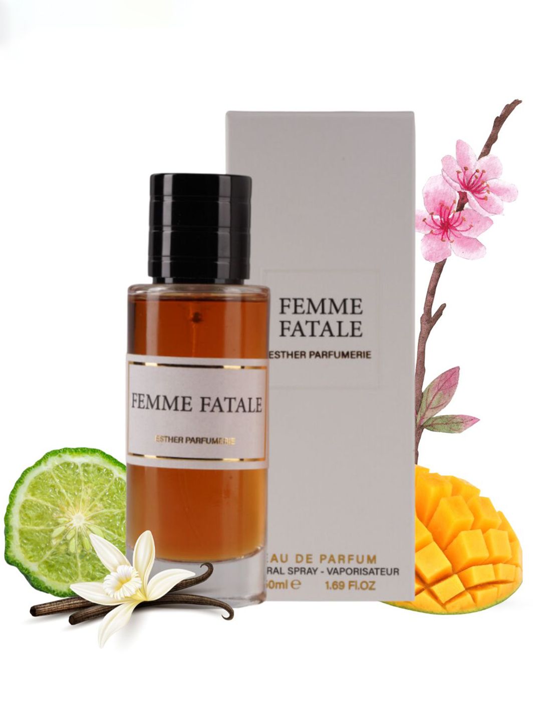 Esther Parfumerie Women Femme Fatal Eau de Parfum - 50 ml