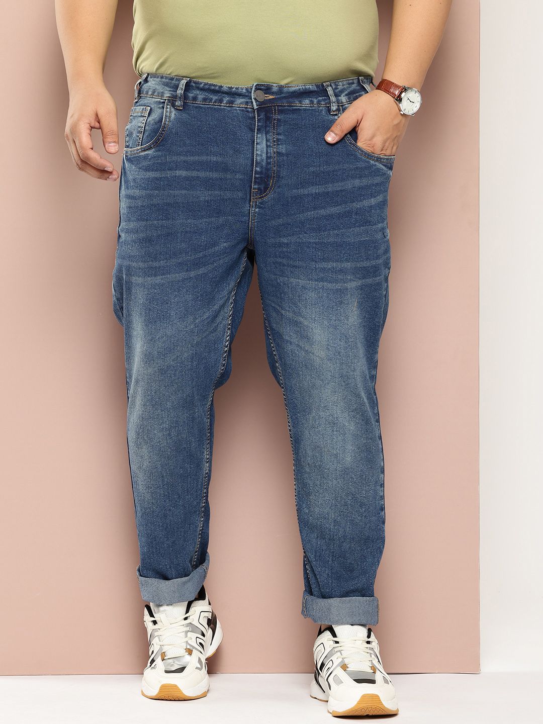 Sztori Men Plus Size Slim Fit Jeans