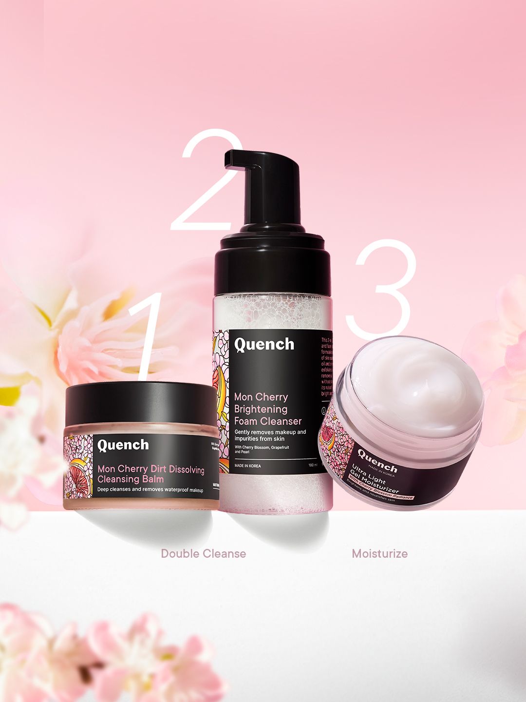 Buy Quench Mon Cherry Ultra Light Moisturizing Gel 50ml